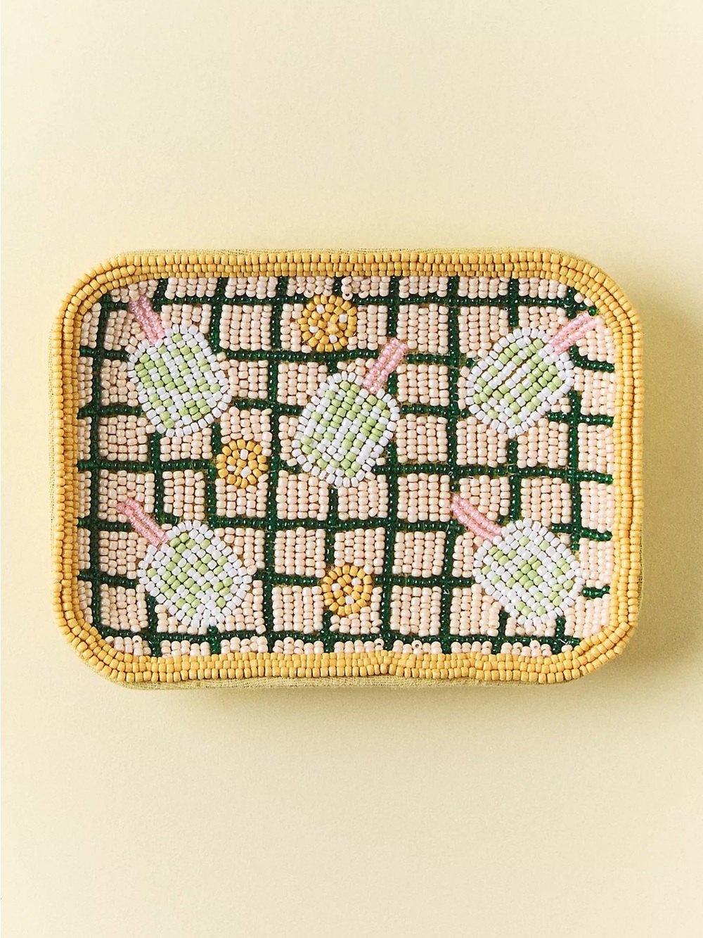 Fiona beaded trinket dish
